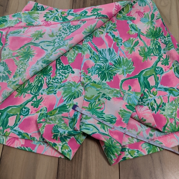 NWT! Lilly Pulitzer Cassia Skort Raz Berry Catty Shack Size 8 - Picture 2 of 15